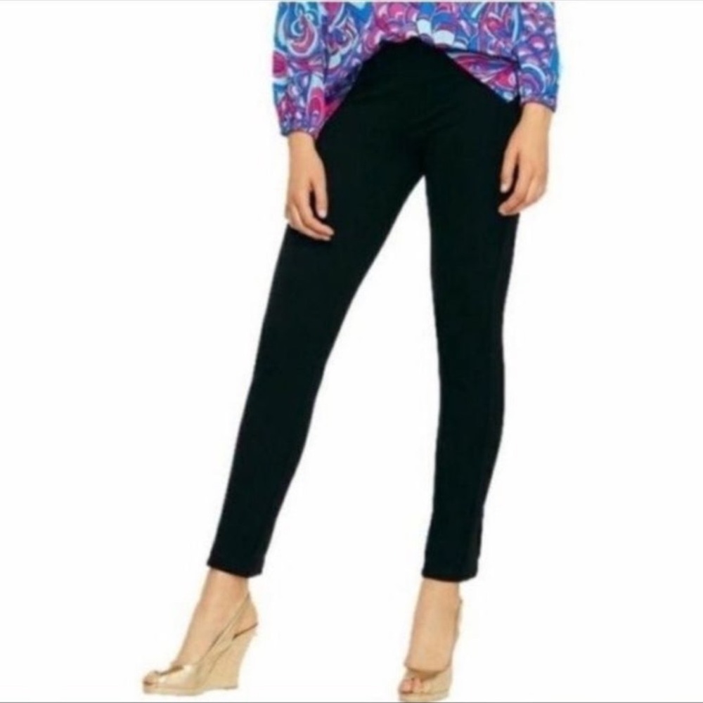 Lilly Pulitzer Ponte Knit black ankle pants $128 - medium